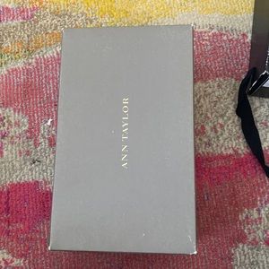 Ann Taylor Angie DK Chocolate Suede Heels